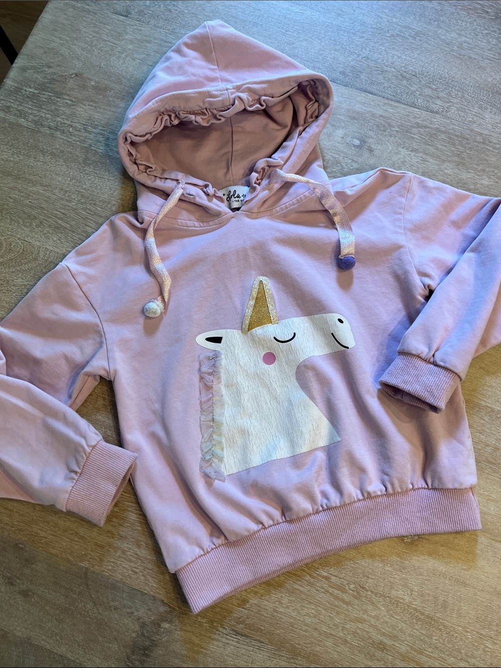 Lola and the boys 6/7 unicorn sweatshirt Fair condition